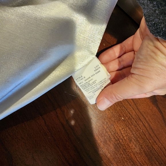 Elegant Cream Double-Breasted Coat - Picture 5 of 5